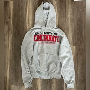 University of Cincinnati Champion Gray Hoodie